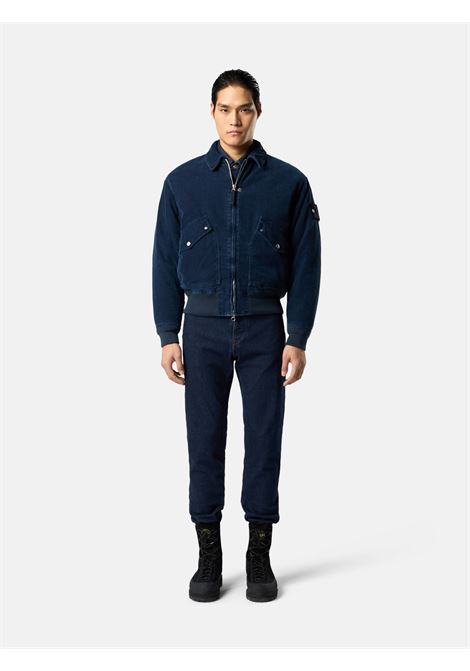 stretch indigo denim-rinsed jeans man blue STONE ISLAND | K2S15 J100007 S0J12VJ201